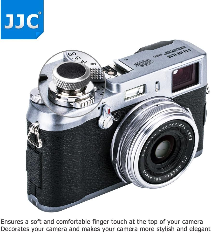 Soft Release Button for Fujifilm Fuji X100V X-T4 X100F X-T30 X-T20 X-T3-GR Black - Image 2
