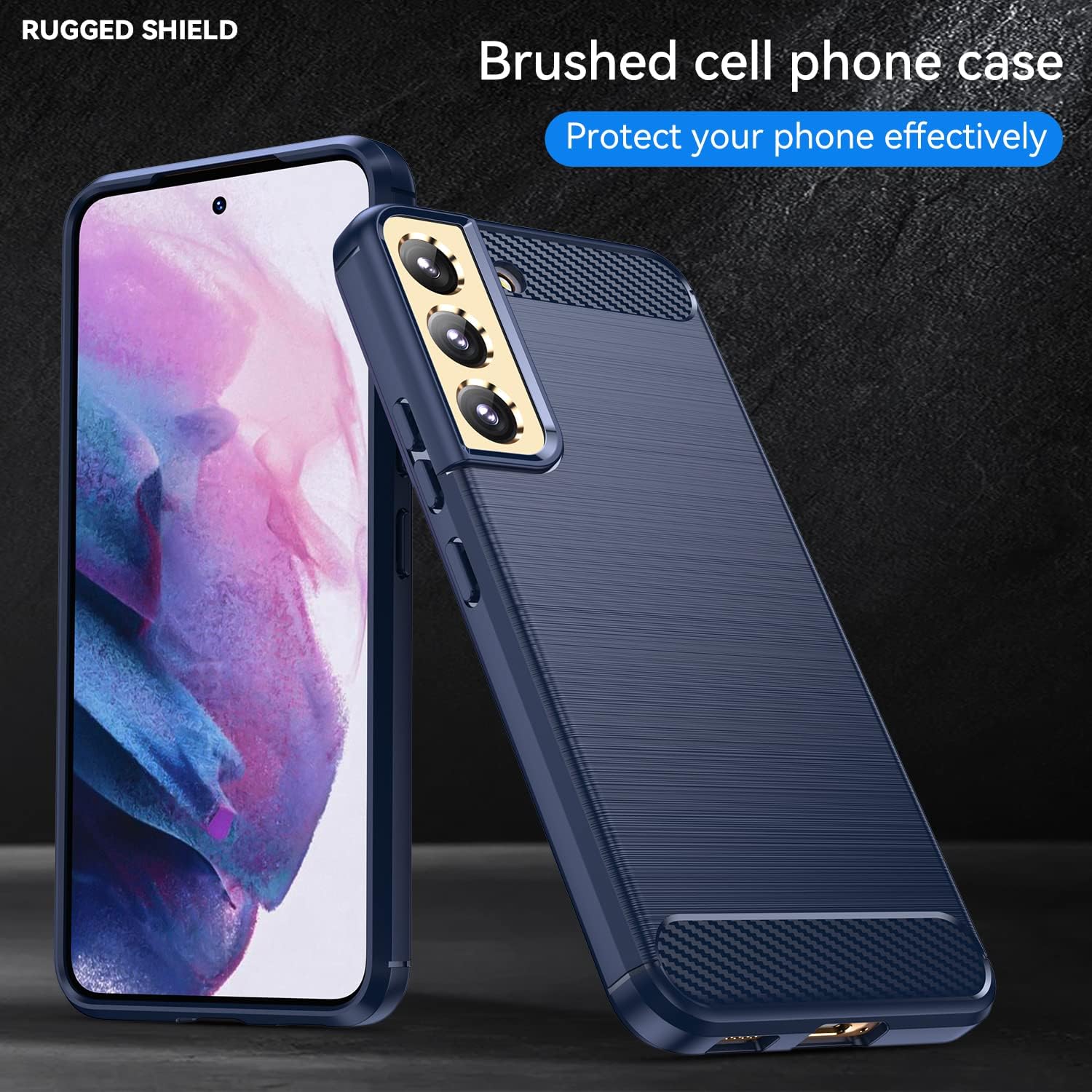 Case for Samsung Galaxy S23 5G TPU Slim Silicone Case w Tempered Glass Screen - Image 7