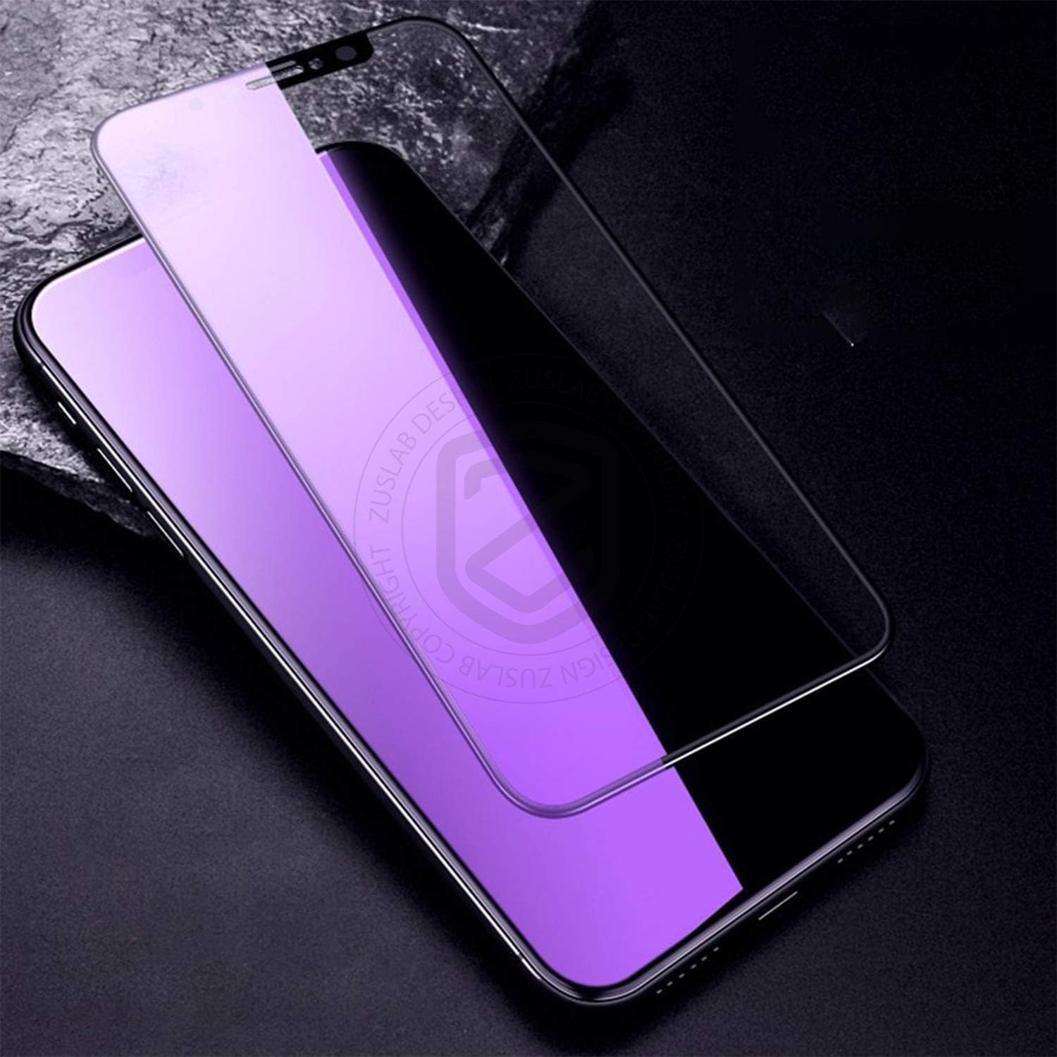Anti-Blue Light Tempered Glass Screen Protector for Apple-iPhone 12 Pro Max 6.7" - Image 8