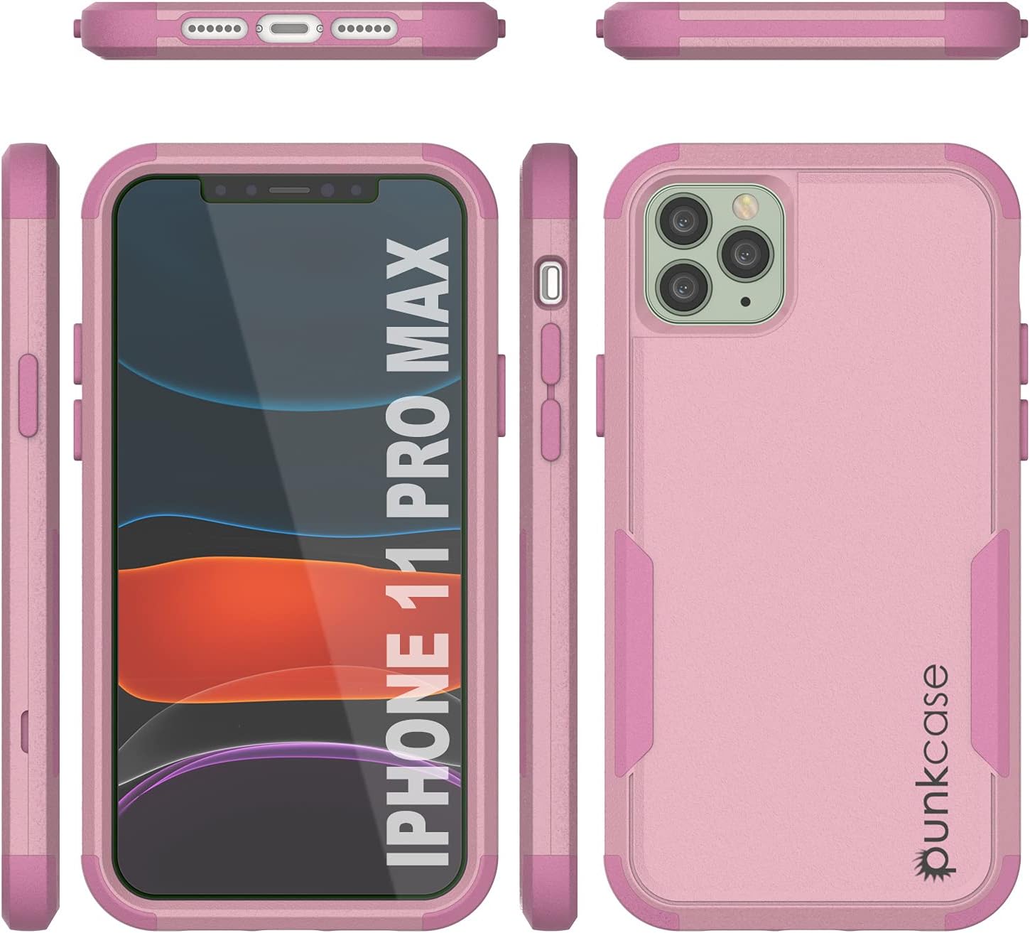 For iPhone 11 Pro Max Belt Clip Holster 4-1 Rugged & Protective Multilayer - Image 8