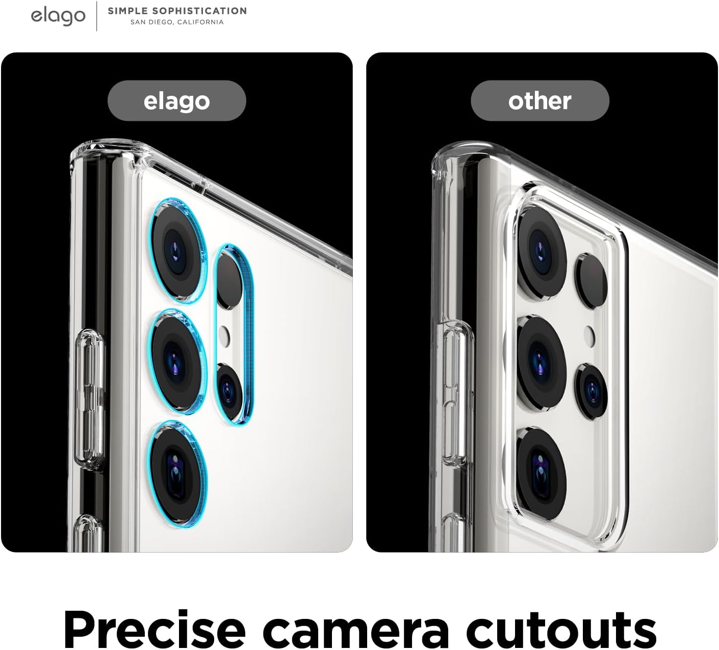 Hybrid Clear Case Compatible with Samsung Galaxy S23 Ultra - TPU - Image 2
