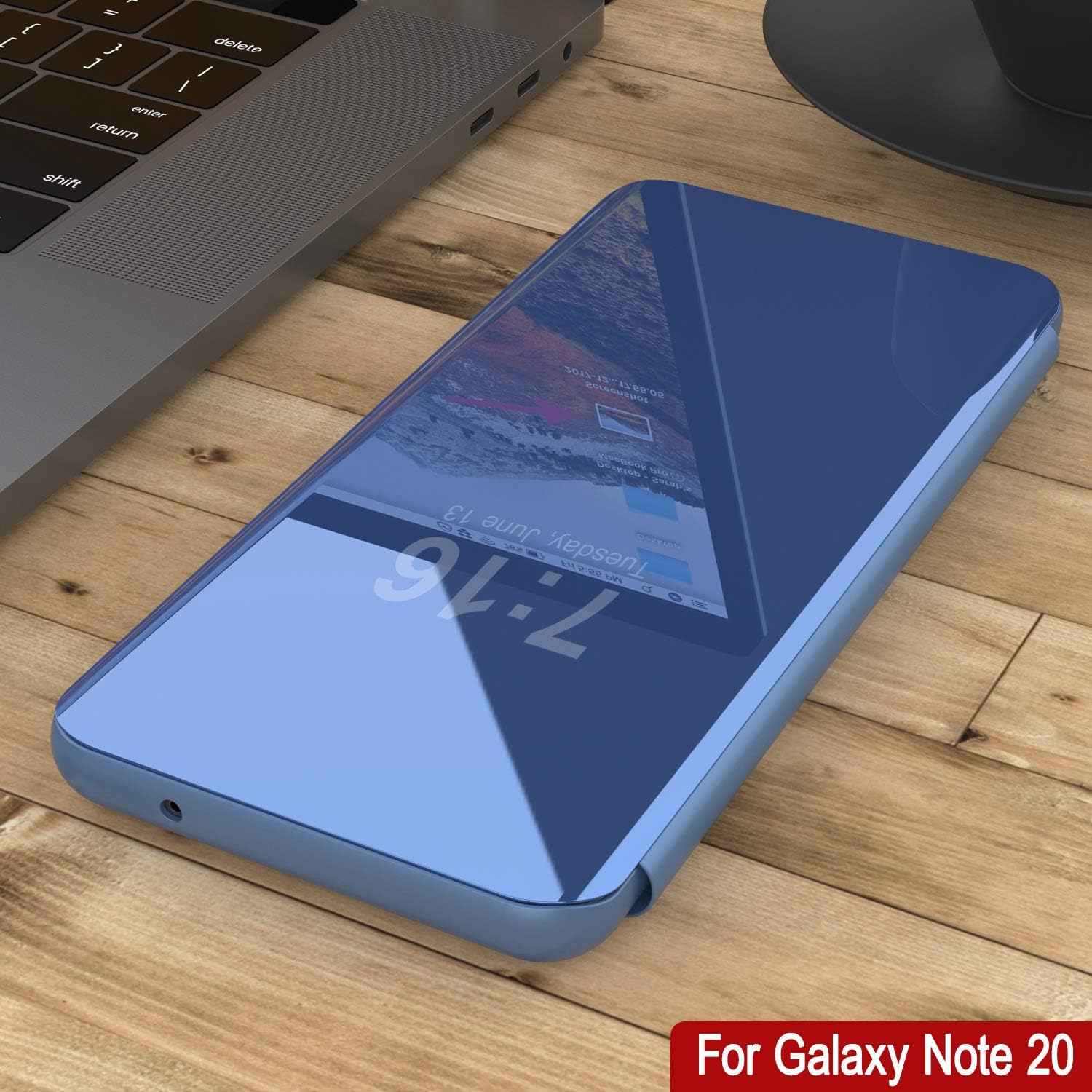 Note 20 Reflector Protective Flip Case W/Scratch Resistant Mirror - Image 7