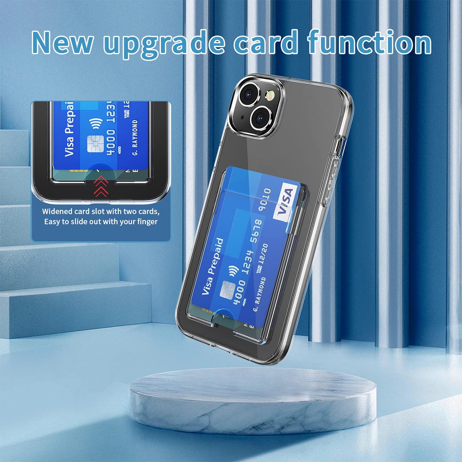 iPhone 14/13 Full Protection Case - Crystal Clear - Image 2