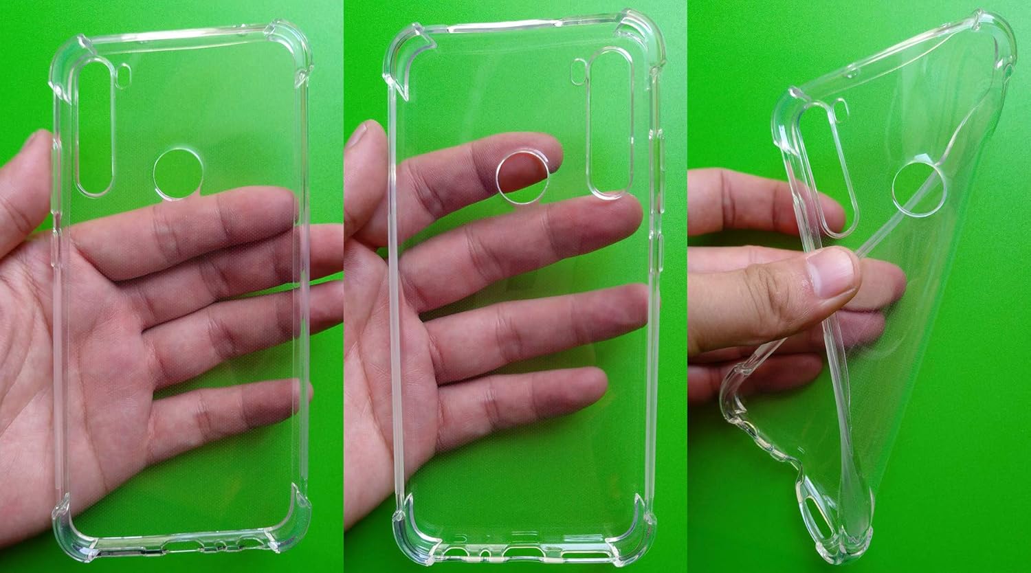 For Xiaomi Redmi Note 8 Clear TPU Four Corners Soft Transparent Case - Image 6
