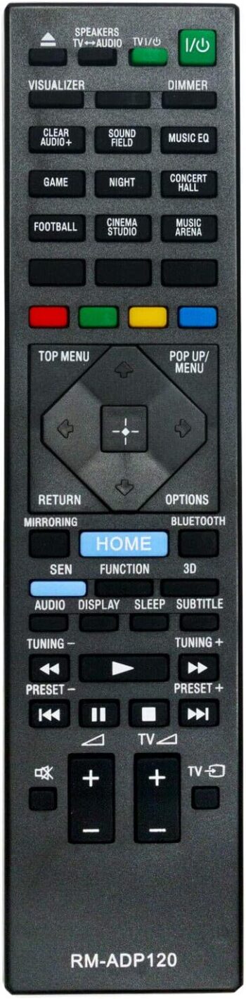 New RM-ADP120 Remote Control fit for Sony Blu-ray Disc DVD Home Theatre System
