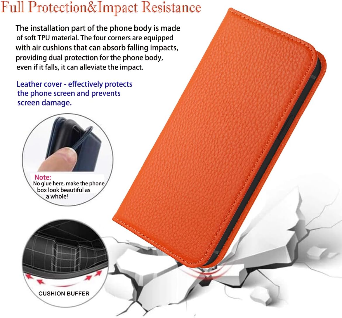 Galaxy S22, Leather RFID Blocking Wallet Magnetic Closure w Kickstand Case - Image 6