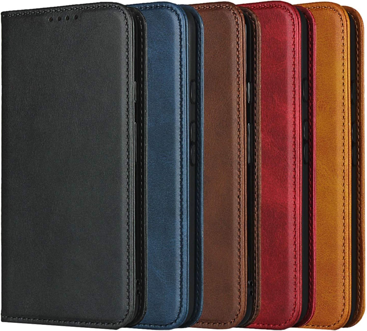 Cover for Google Pixel 4a 5G Case, Cowhide Pattern Leather Case (6.2") -Wine Red - Image 7