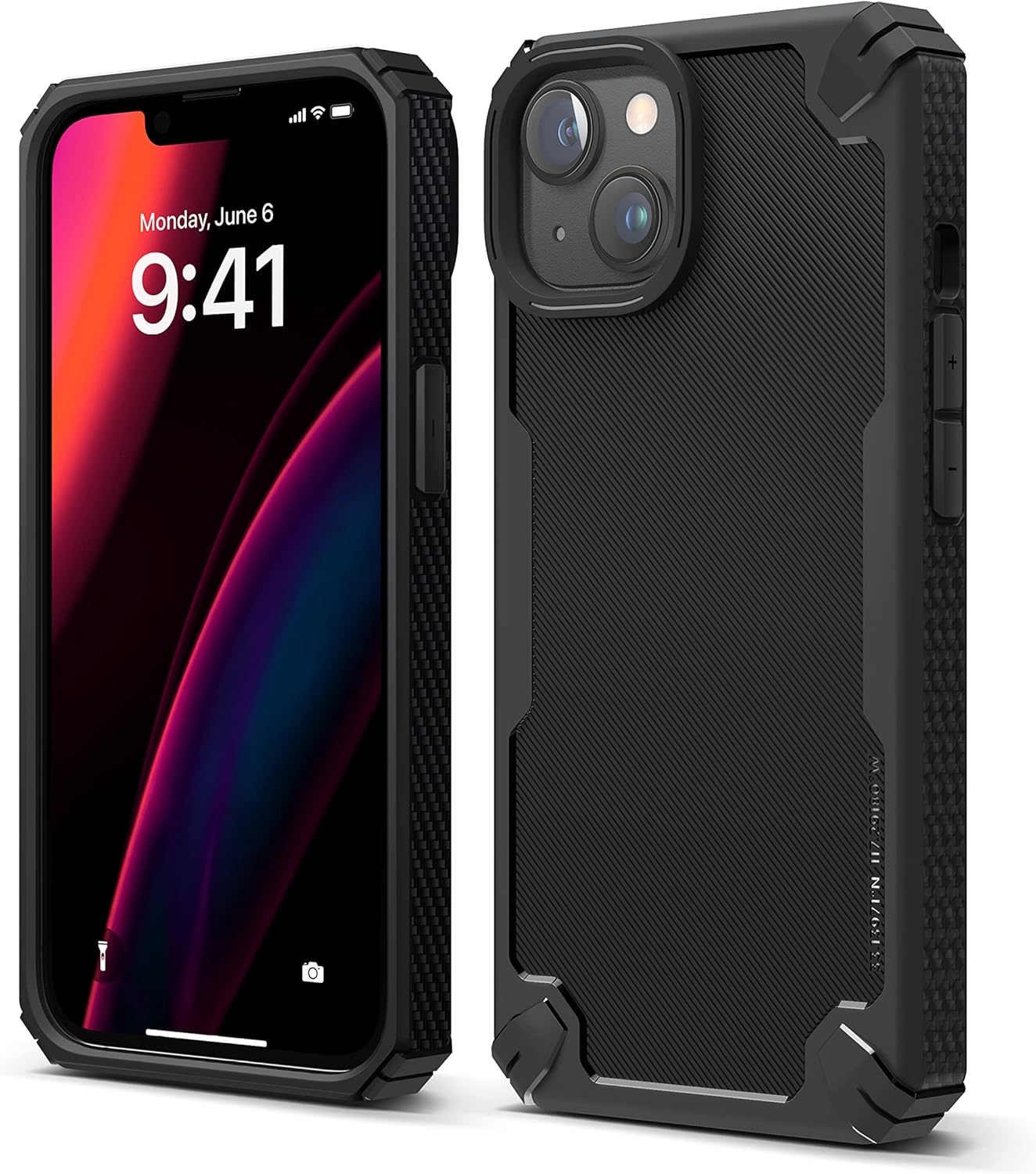 For iPhone 14 (6.1"), Military Grade Drop Protection, Heavy-Duty Protective Case