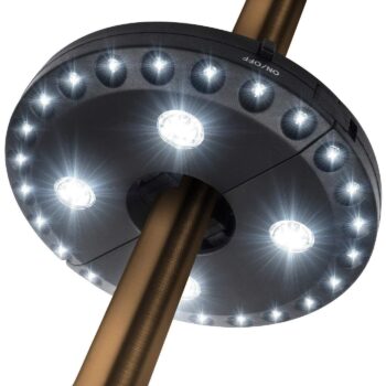 Patio Umbrella Light 3 Brightness Mode Cordless 28 LED Lights