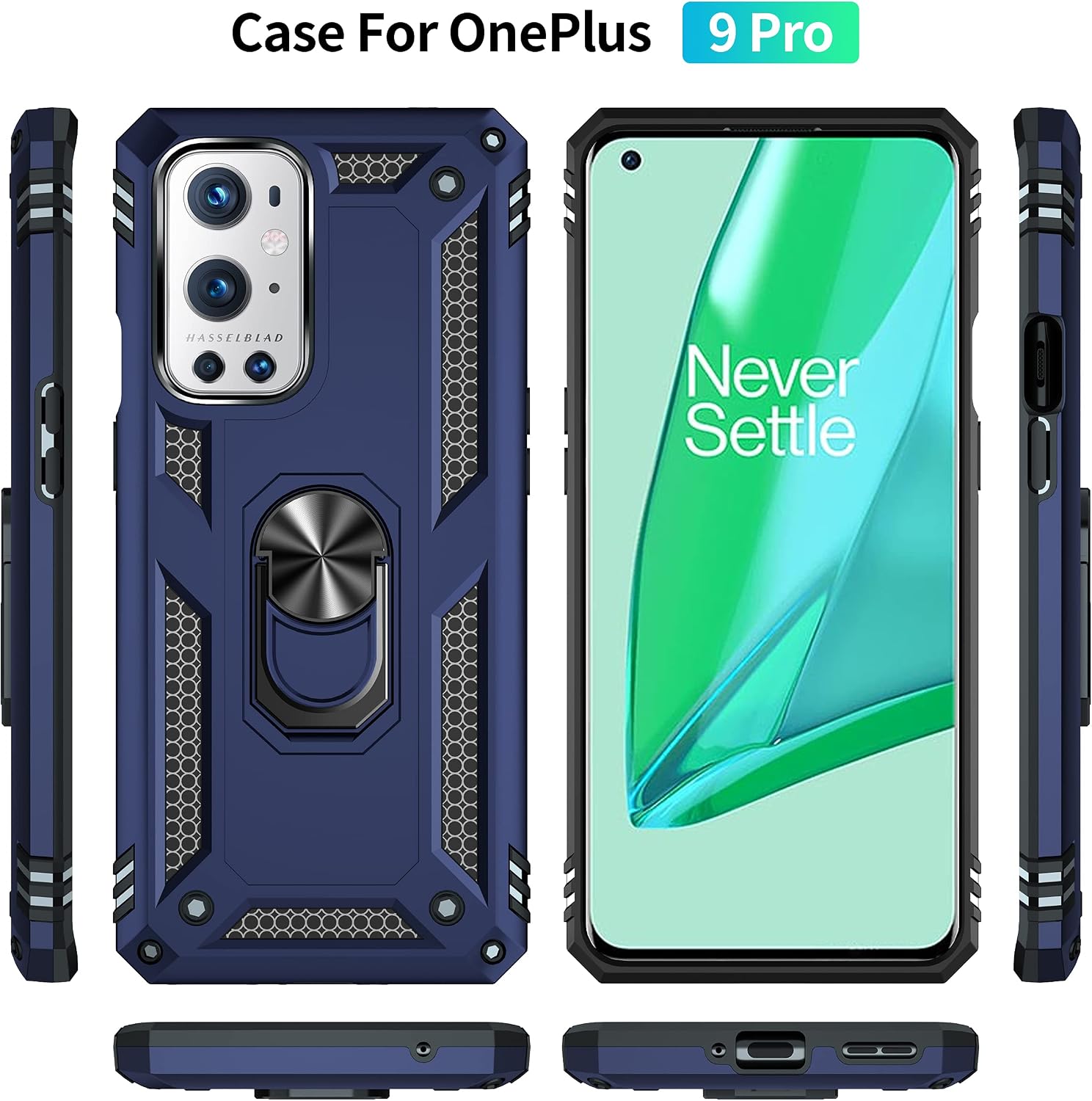 For OnePlus 9 Pro One Plus 9Pro 5G Shockproof Case w Tempered Glass Screen - Image 3