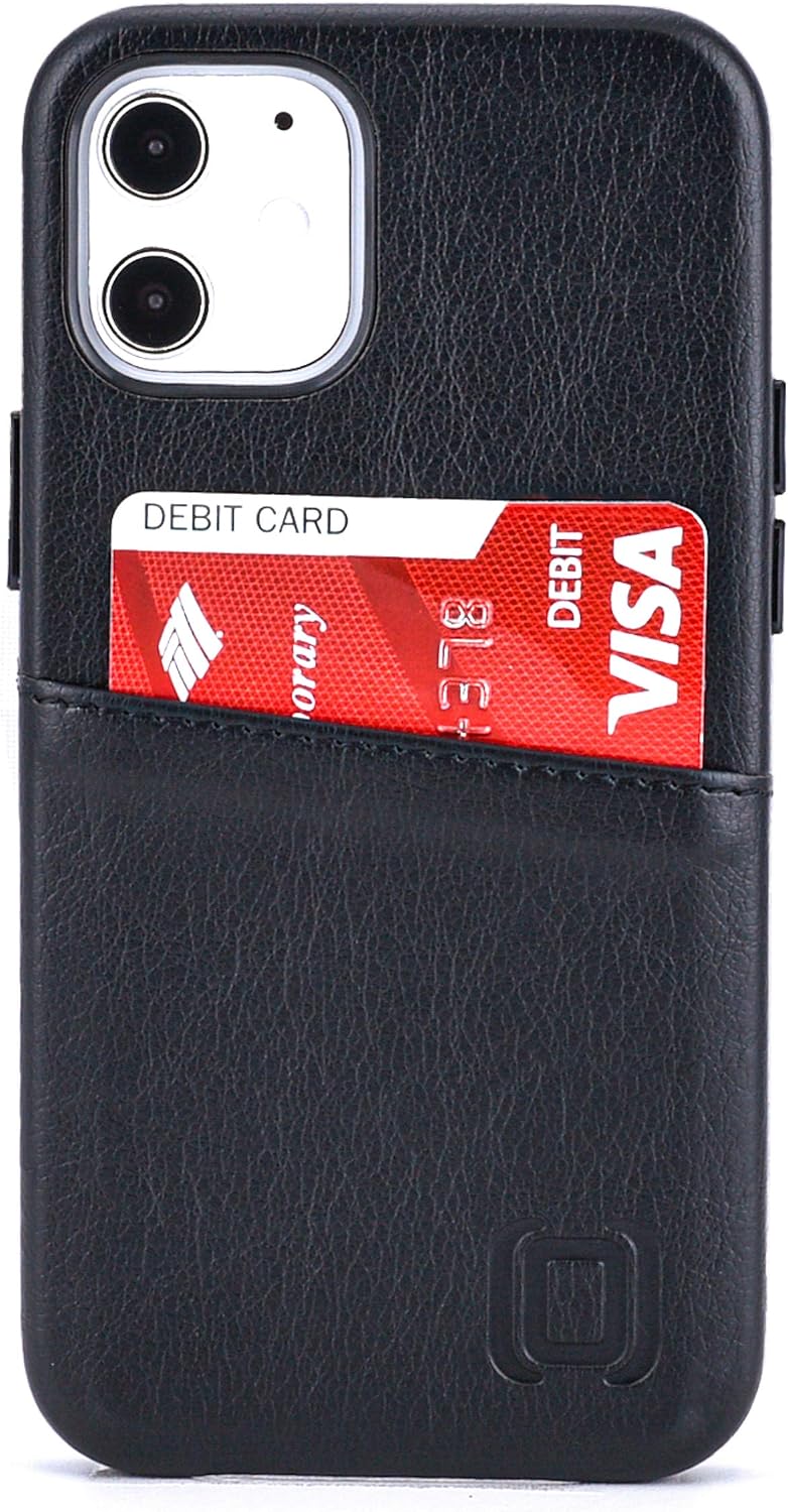 For iPhone 12 Mini Wallet Case: Metal Plate for Magnetic Mounting & 1 Card - Image 9