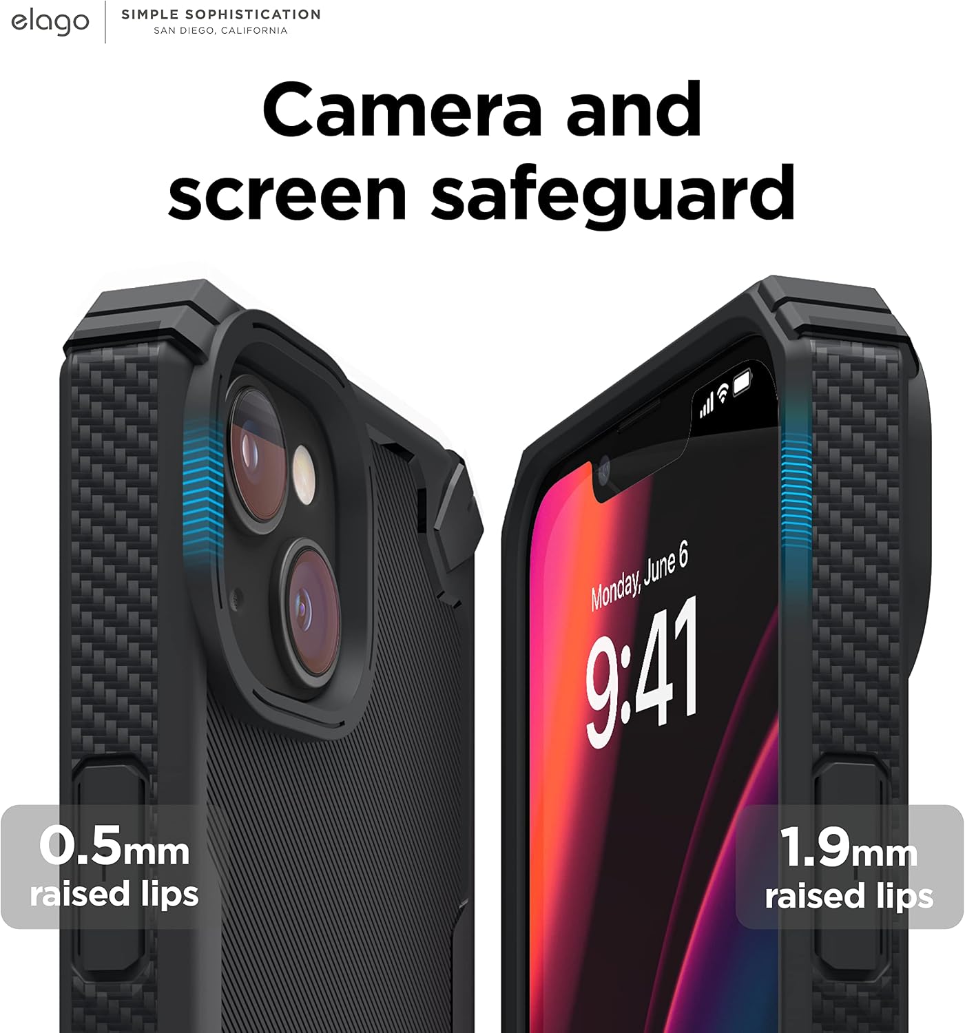 For iPhone 14 (6.1"), Military Grade Drop Protection, Heavy-Duty Protective Case - Image 5