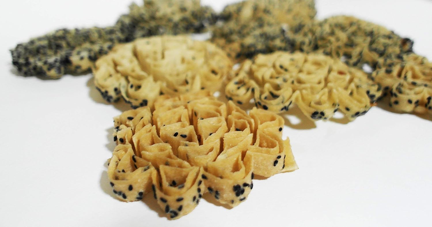 Cookie Bouquet Sunflower 2.5 Inch Crispy Biscuit Mould Brass Blossom Lotus - Image 8