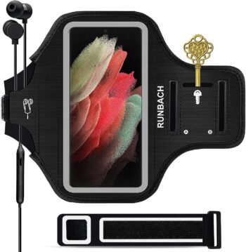 Water Resistant Running Armband for Samsung Galaxy S23/S22/S21+ 5G/S21 Ultra