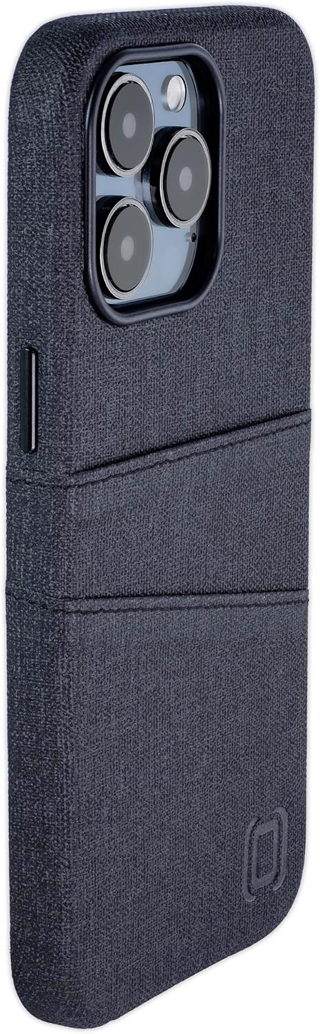 For iPhone 15 Pro Max Magnetic Mounting, 2 Pocket Synthetic Leather Wallet Case - Image 6