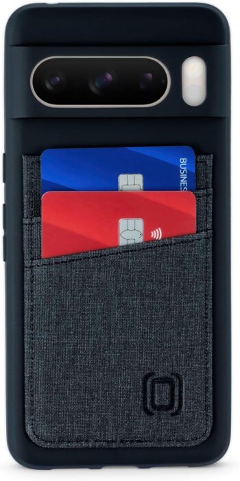 For Google Pixel 8 Pro TPU Shell with Synthetic Leather Wallet: Case