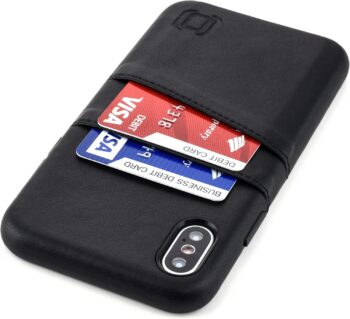 iPhone X/XS: Built-in Metal Plate for Magnetic Mounting Wallet Case