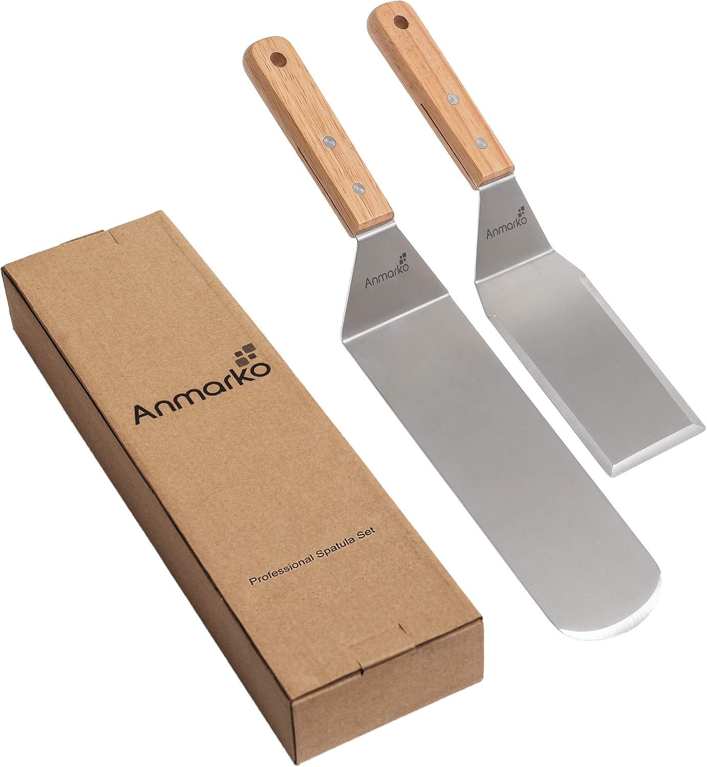 Metal Spatula Set - Griddle Spatula - Teppanyaki spatulas - Griddle Scraper - Image 5