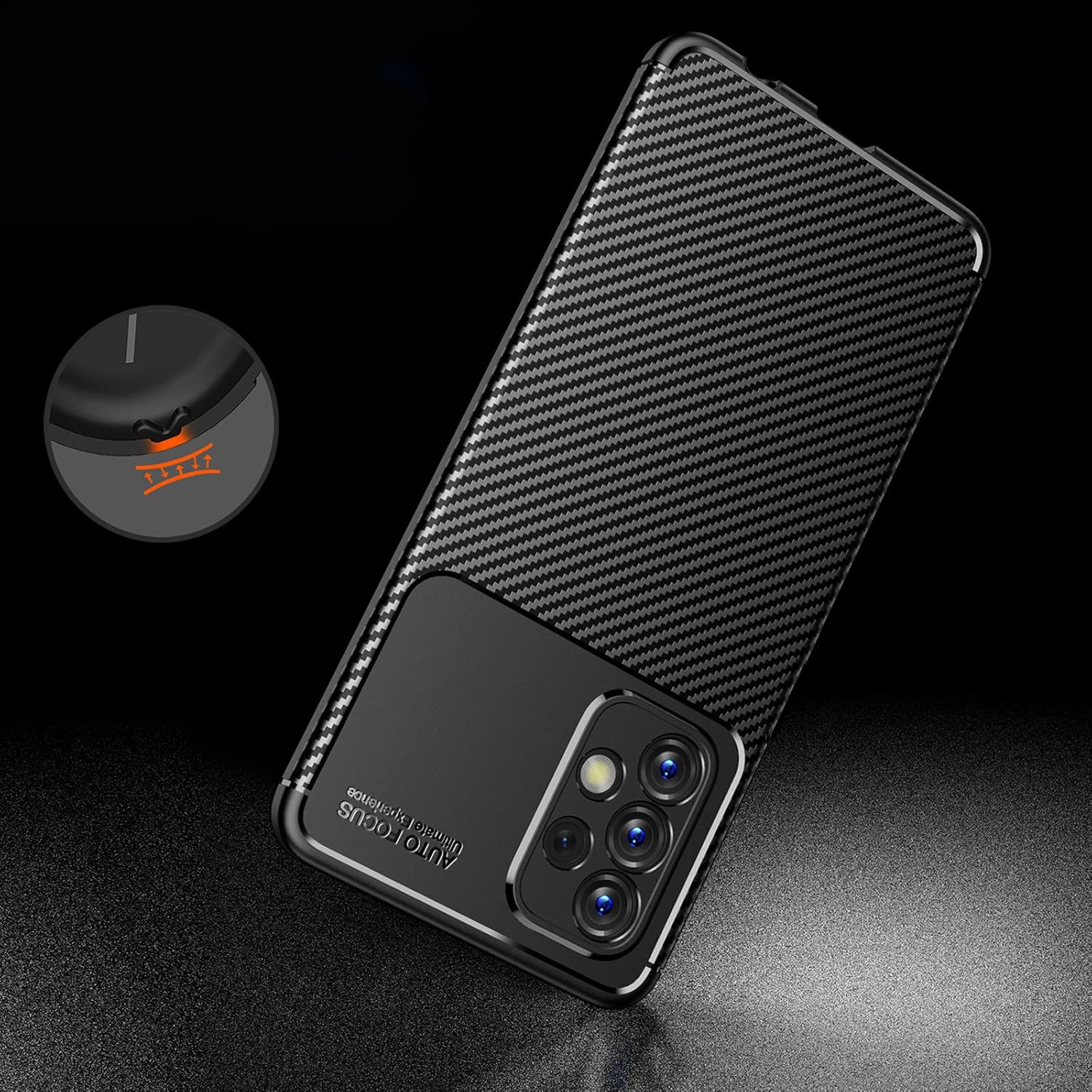 For Samsung Galaxy A53 5G Case, Protective Carbon Fiber Lightweight Case, Ultra - Image 4