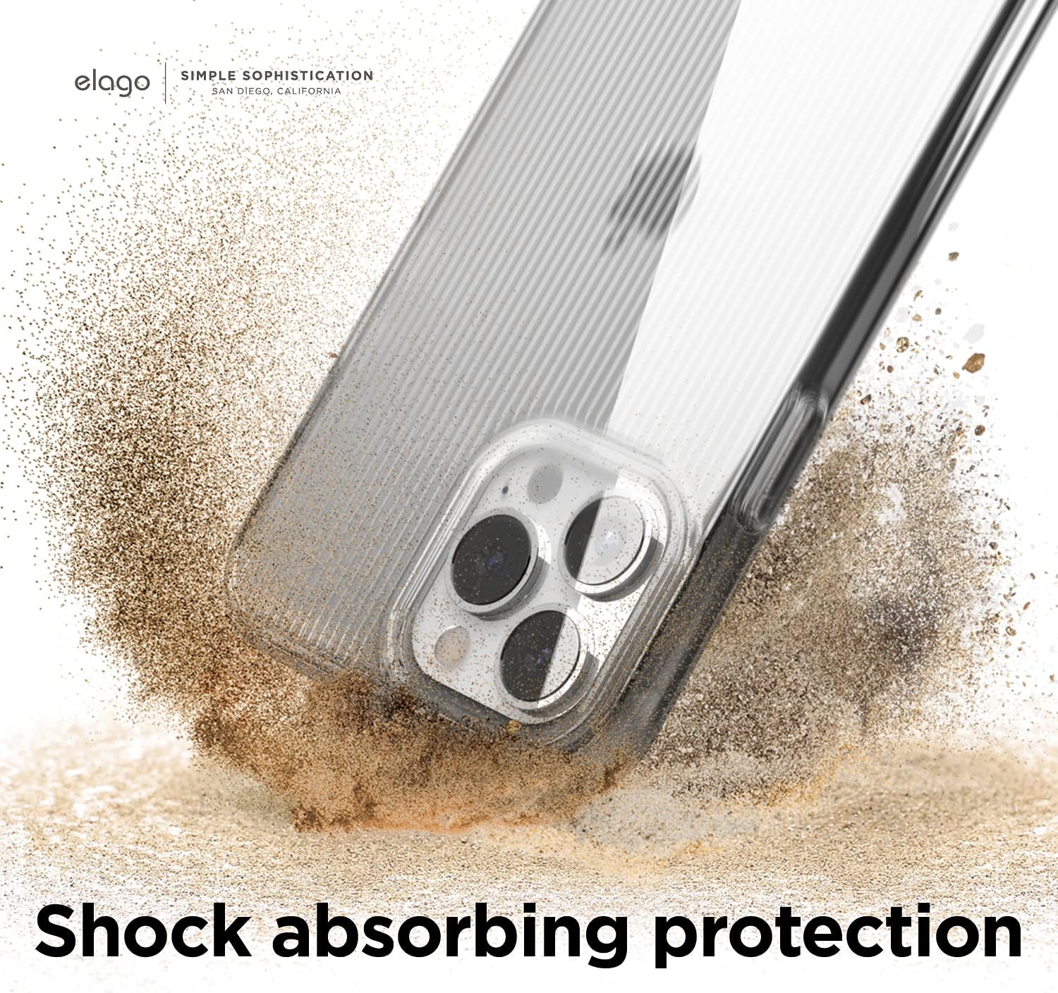 Urban Shockproof Protective Clear Case Compatible w iPhone 13 Pro Max (6.7") - Image 7