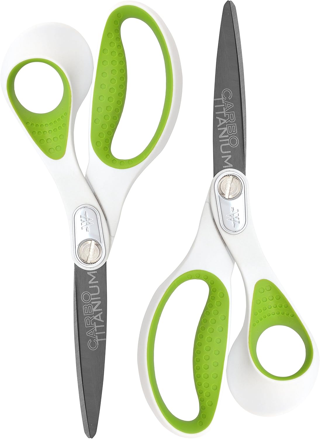 Westcott Heavy Duty Carbo Titanium 8” Straight Scissors, 2-Pack (16926)