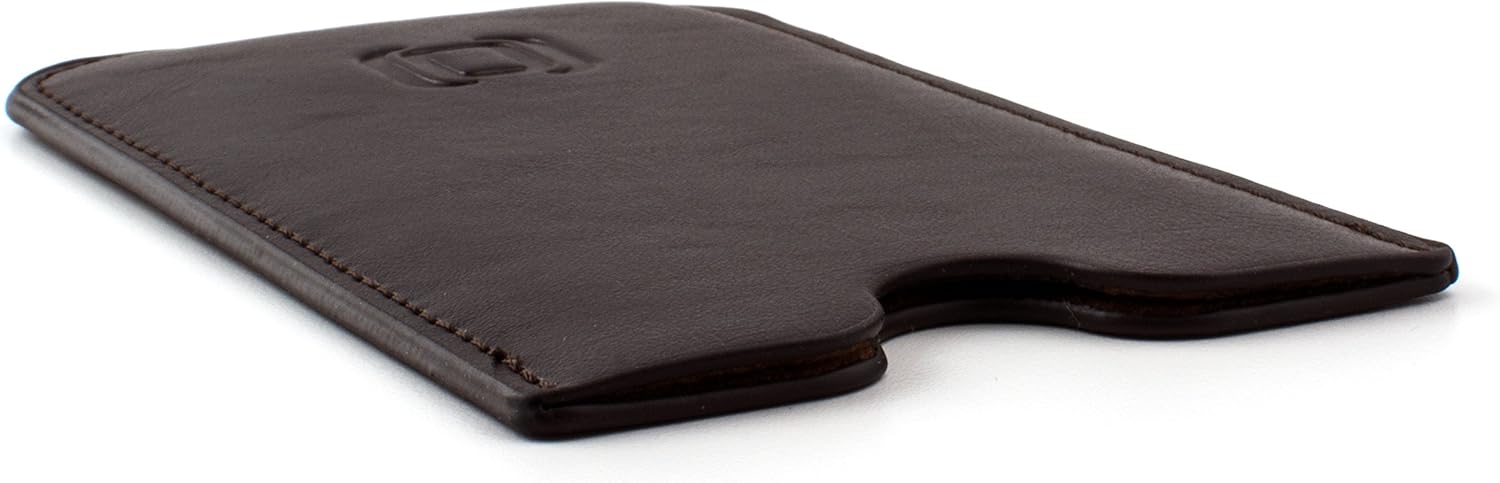 For iPhone SE 3 (2022), 13/12 Mini, SE 2 (2020) Synthetic Leather - Dark Brown - Image 8