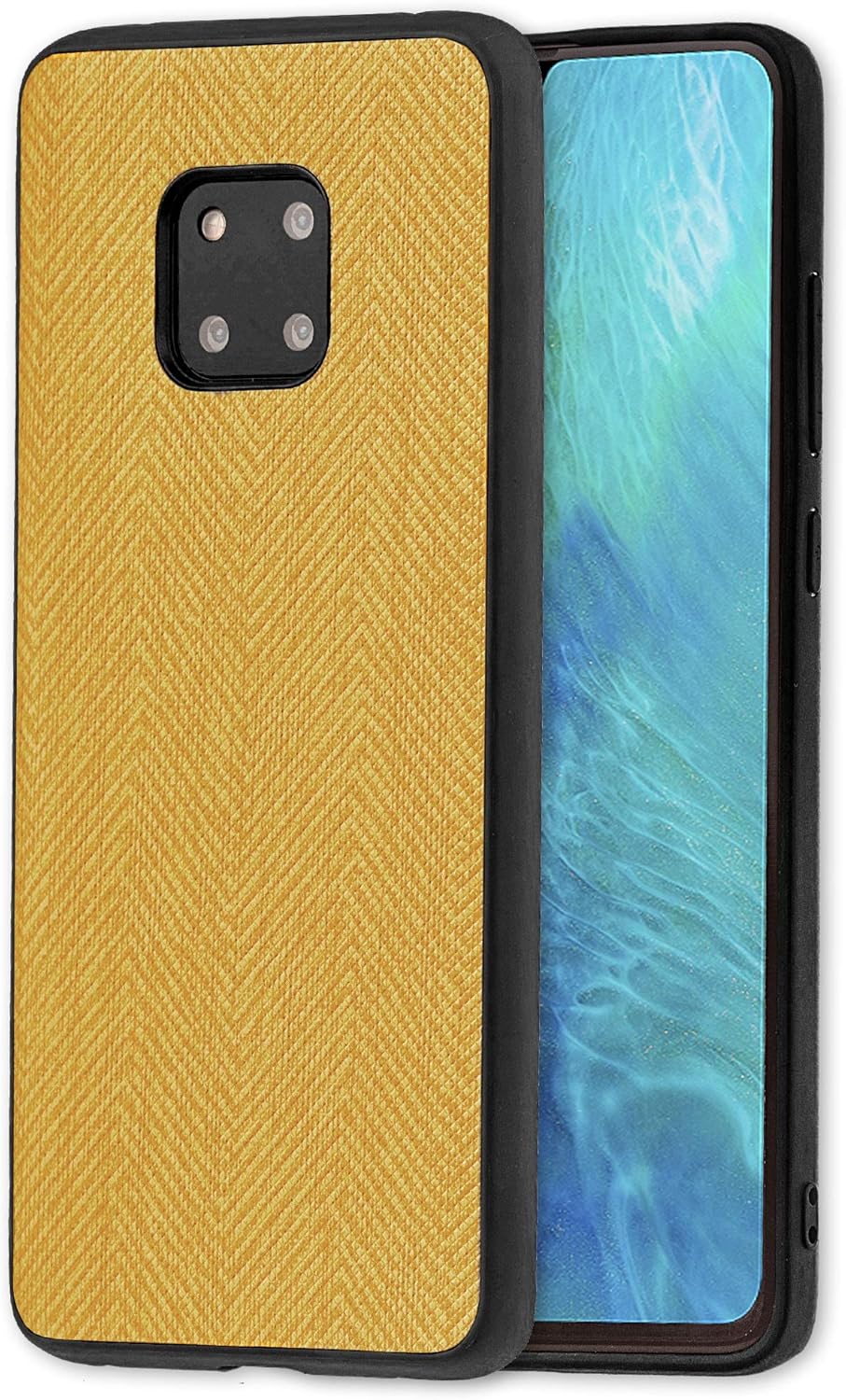 Rubberized Texture Plastic Phone Case Compatible with Huawei Mate 20 Pro