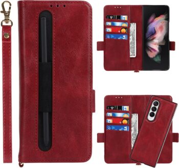 2 in 1 Magnetic Detachable Case for Samsung Galaxy Z Fold3 5G 7.6'' Wallet Case