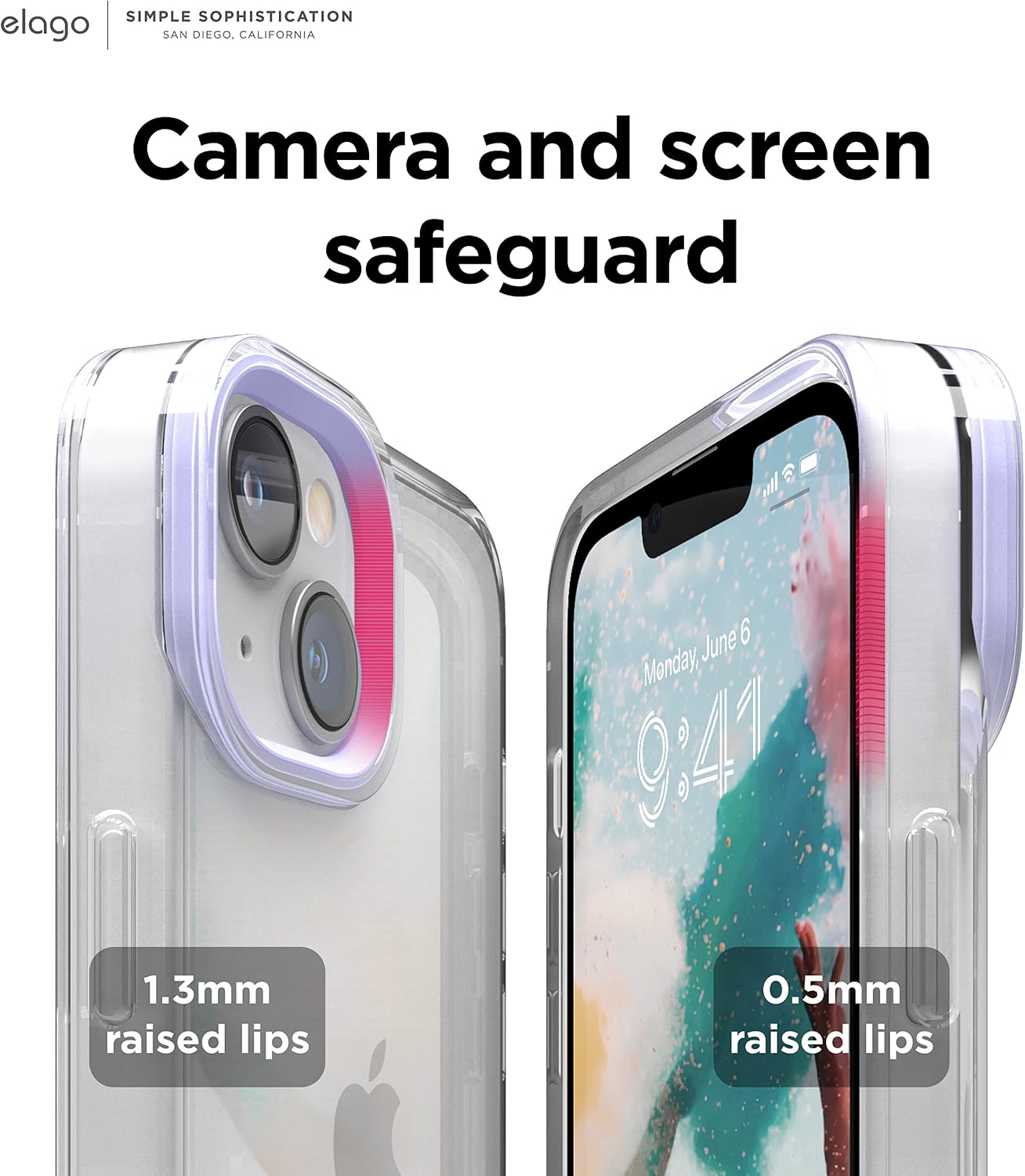 For iPhone 14 Plus (6.7") Simple and Unique, Protective TPU Upgraded Shockproof - Image 4