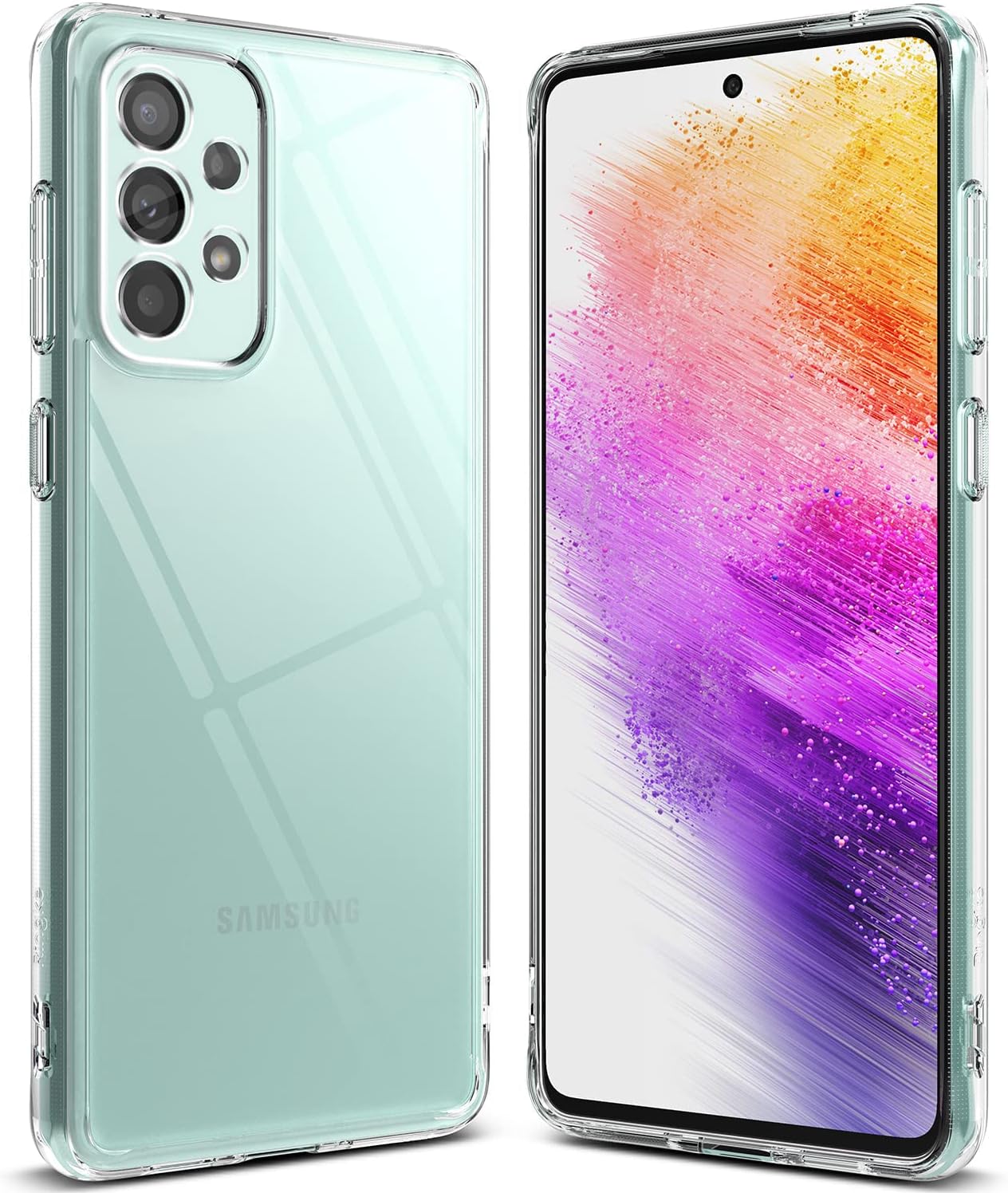 For Samsung Galaxy A73 5G 6.7 inch, Soft Ultra Slim Shockproof Protective Case