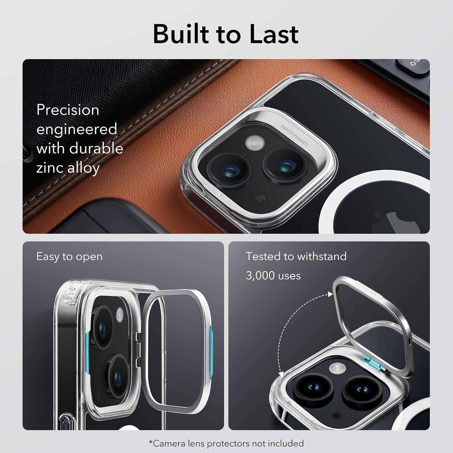 For iPhone 13 Case/iPhone 14 Case, Compatible with MagSafe (HaloLock), Clear - Image 5