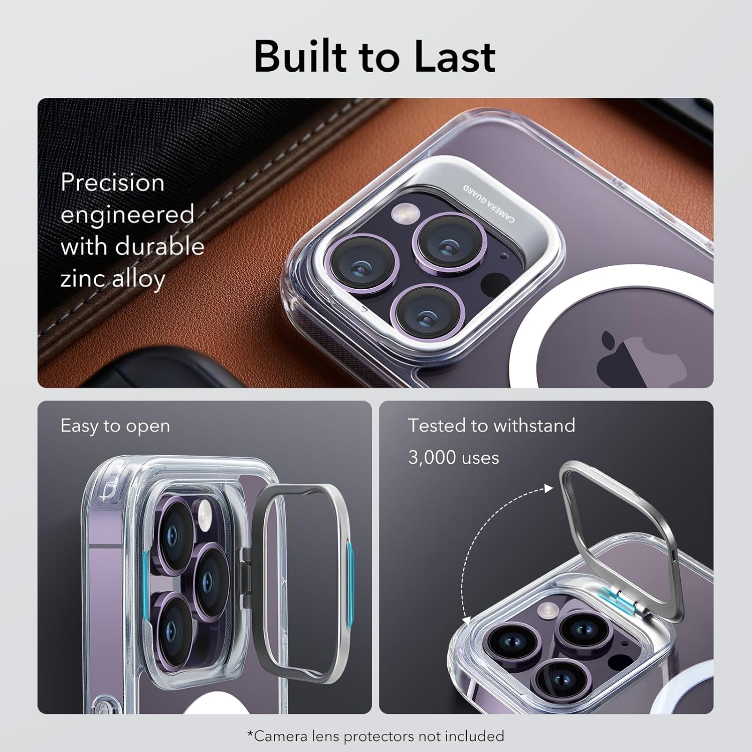 For iPhone 14 Pro Case, Compatible with MagSafe, Built-in Stand, MilitaryGrade - Image 5
