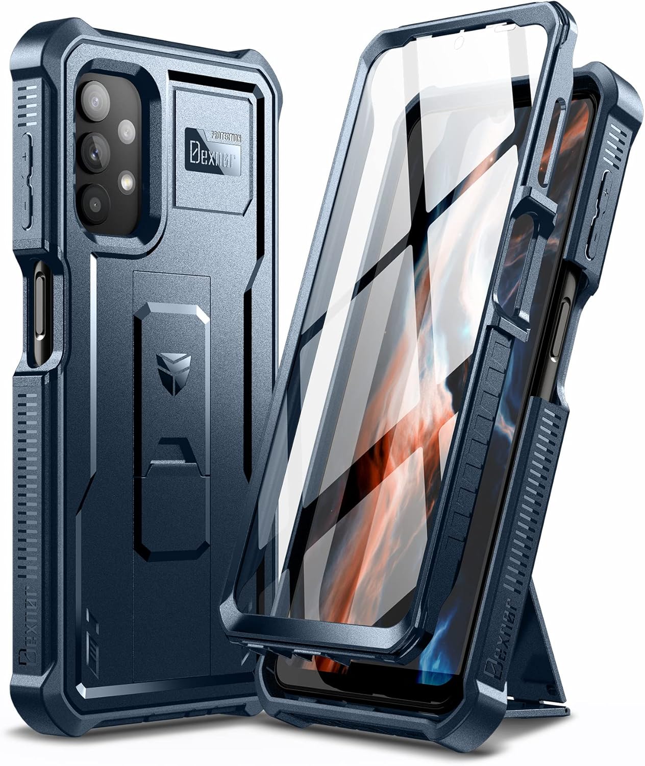 Case for Samsung Galaxy A32 5G Fullbody Shockproof Case w Built-in Screen