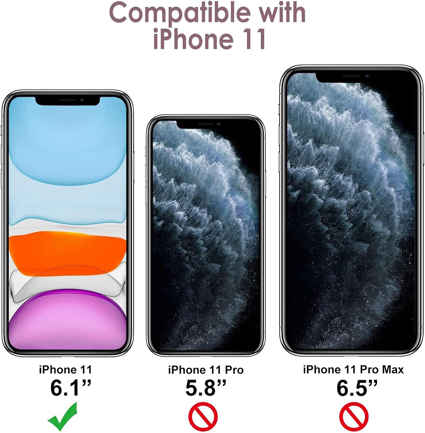 For iPhone 11 Soft Protective Case - Blue - Image 5