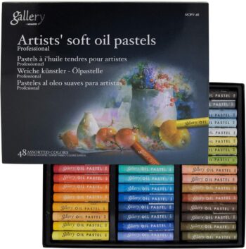 Soft Oil Pastels Set of 48 - Assorted Colours