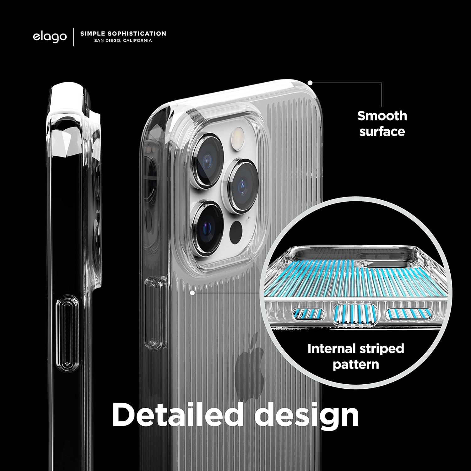 TPU Hybrid Urban Clear Case Compatible w iPhone 14 Pro (6.1") - Image 5