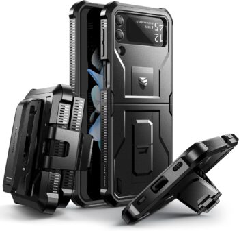 Samsung Galaxy Z Flip 4 5G, Full-Body Dual Layer Case with Screen Protector