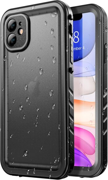 Waterproof Case for iPhone 11, Full Body Heavy Duty Protection Full Sealed Cover