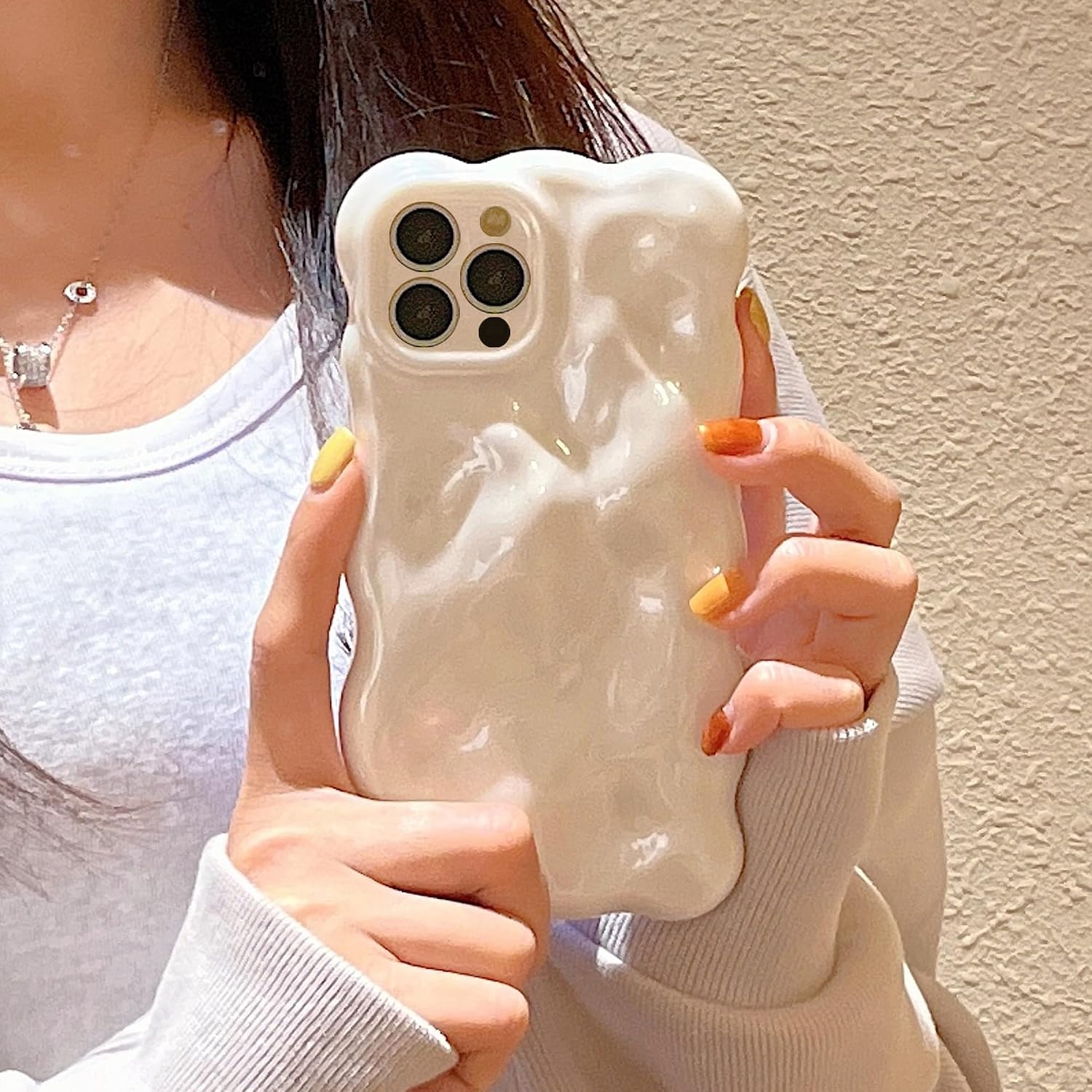 For iPhone 12 Pro Max 6.7 - Pearl White - Image 4