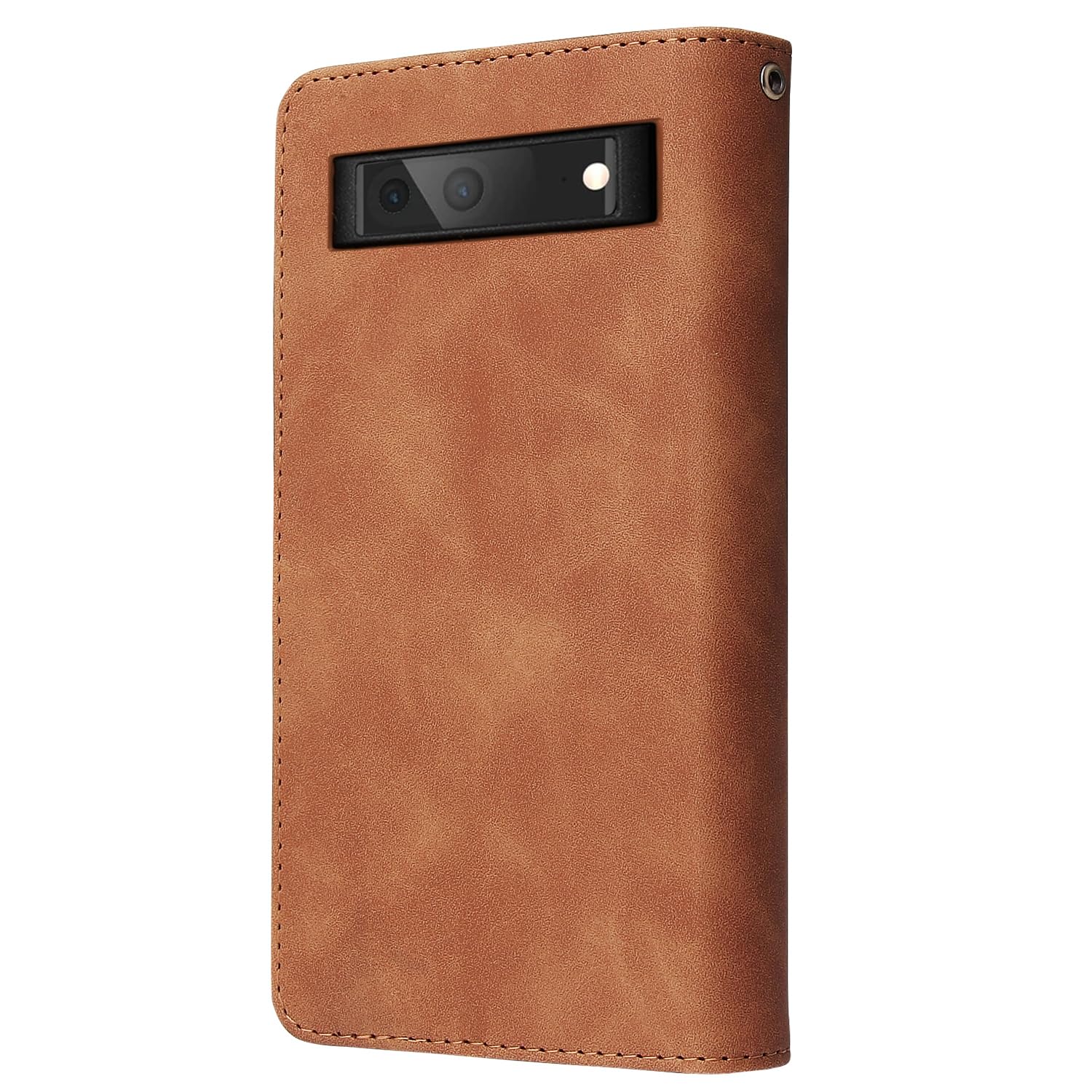 For Google Pixel 7 5G Tempered Glass Screen Protector and Leather Flip Wallet - Image 6