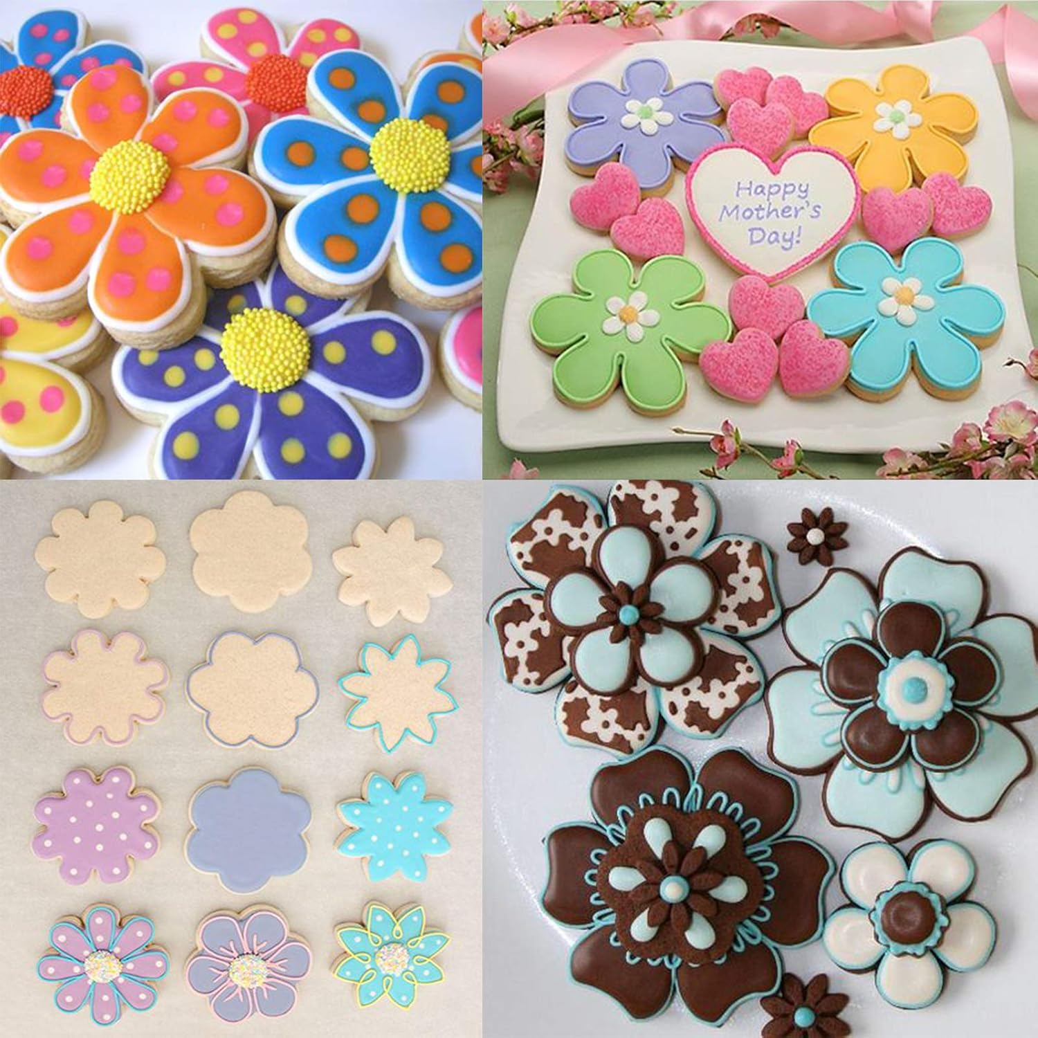 Flower Cookie Cutter, Pack of 5 - Image 3