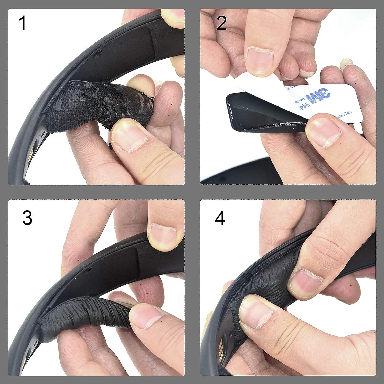 HDR160 HDR170 Ear Pads Cushion Headband for Sennheiser RS160 RS170 Headphones - Image 6