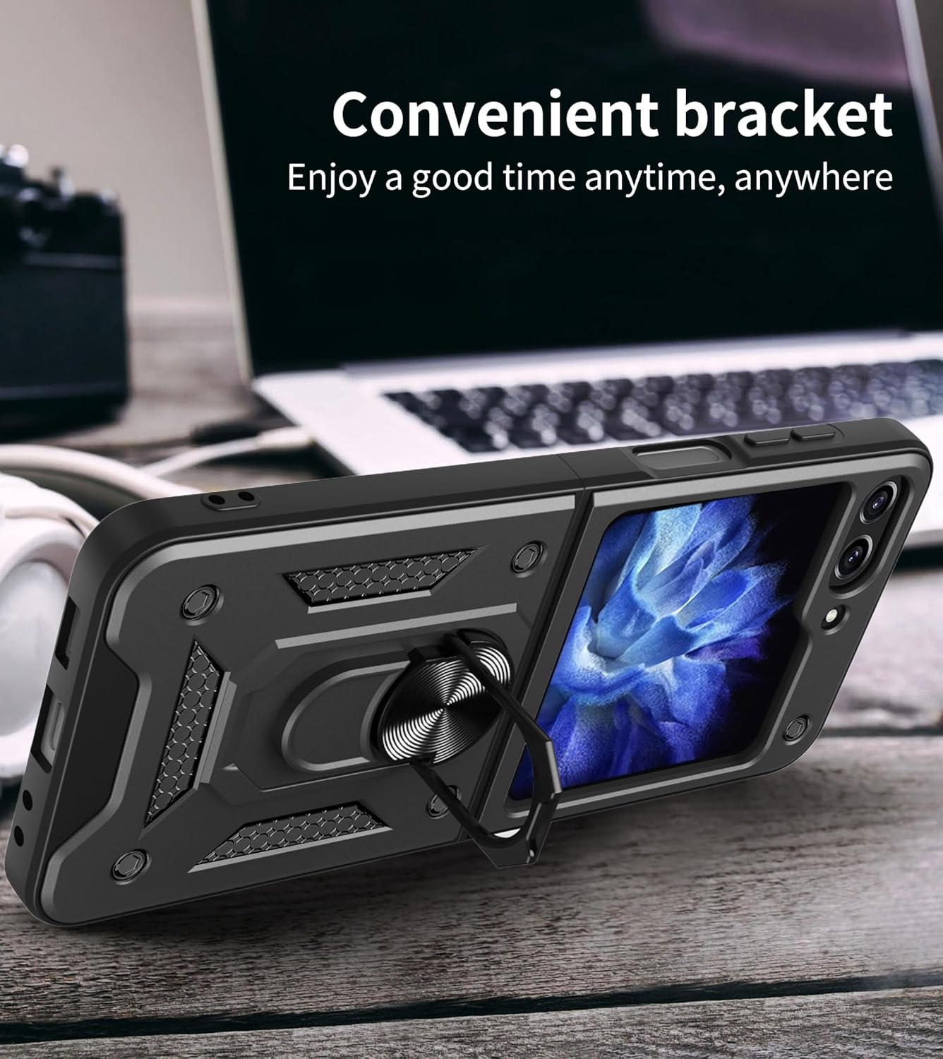 For Samsung Galaxy Z Flip 5 5G, Shockproof Hard PC Protective Case - Image 7