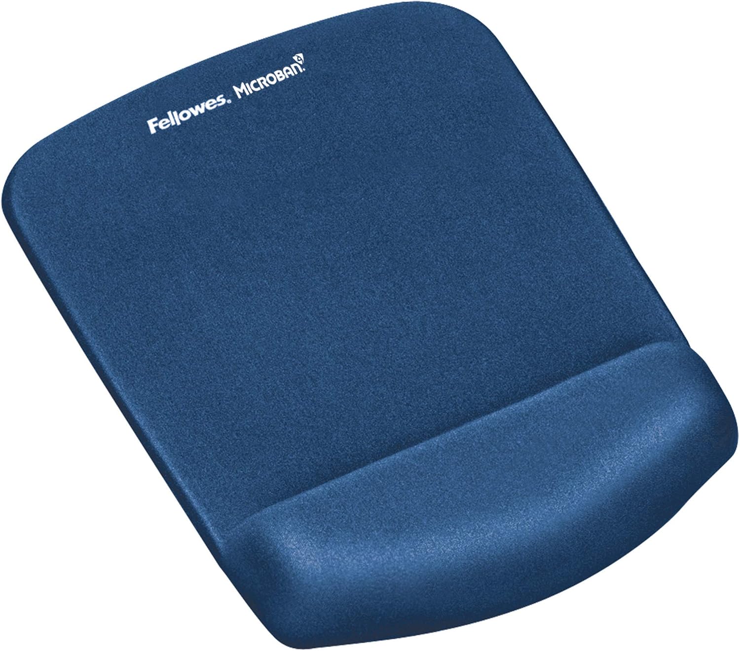 Mouse Pad and Wrist Rest with FoamFusion Technology, Blue - Image 2