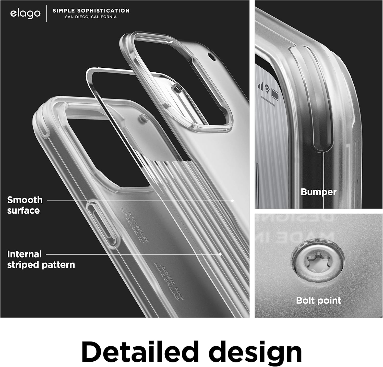 For iPhone 14 Pro Case (6.1") - Heavy-Duty Drop Protection Protective Carbon - Image 6