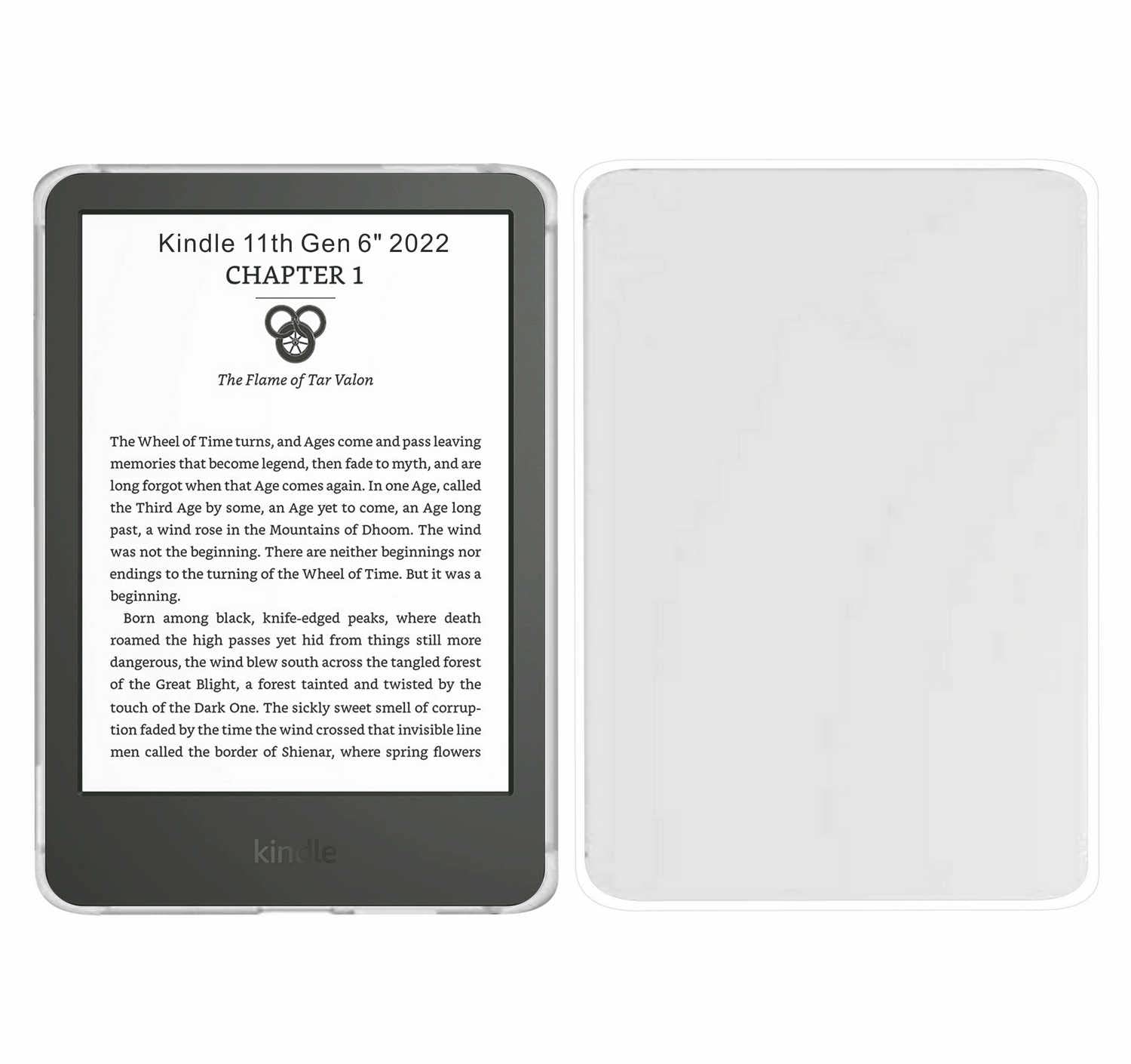 6" Kindle 11th Gen 2022 6" Clear TPU Transparent Soft Case