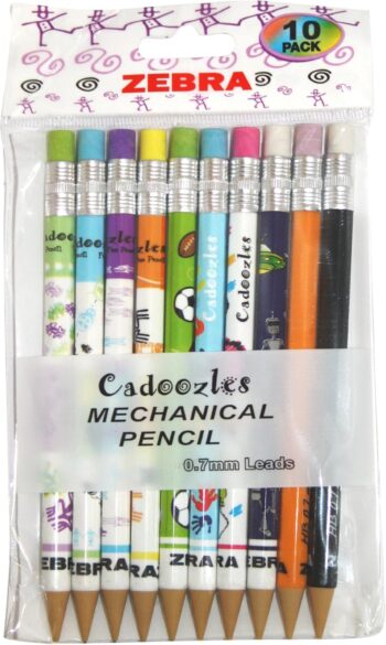 Zebra 2040 0.7 mm Cadoozle Mechanical Pencil (Pack of 10)