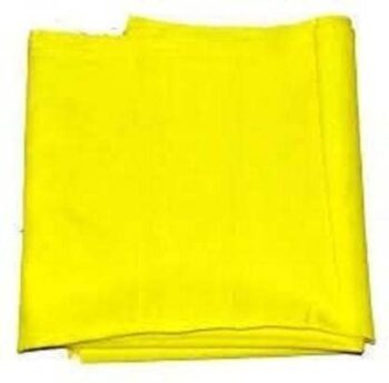 Yellow Cloth for Puja Peela Kapda Pooja Cloth Vishnu Pooja Vastra Religious