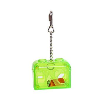 Acrylic Puzzle Box Bird Toy, Small
