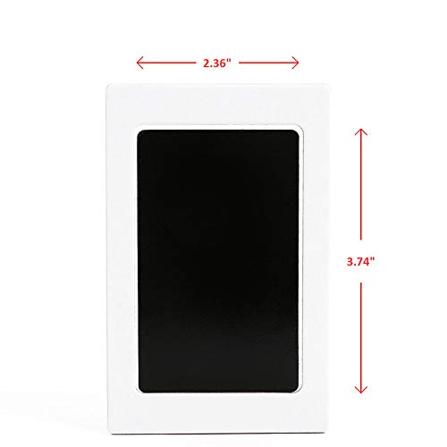 (Black) - Baby Footprint Handprint Pet Paw Print Kit with 4 Ink Pads - Image 7